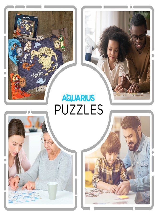 AQUARIUS Avatar Map Puzzle (1000 Piece Jigsaw Puzzle) - Officially Licensed Avatar: The Last Airbender Merchandise/Collectibles - Glare Free - Precision Fit - Virtually No Puzzle Dust - 20x28 In 65411 - Image 4